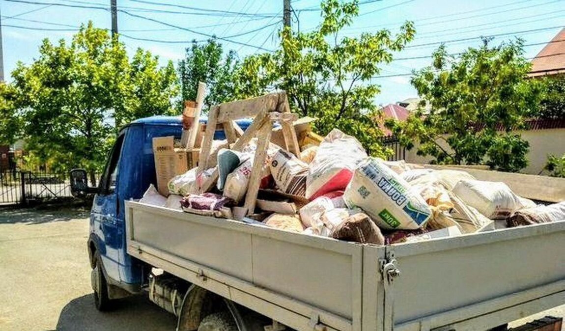 Вывоз мусора Газелью в Троицке в октябре