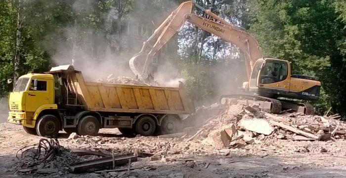 Вывоз бетонного боя и ЖБИ отходов в Троицке от ПроМусор, цена от 2784 руб., утилизация и переработка