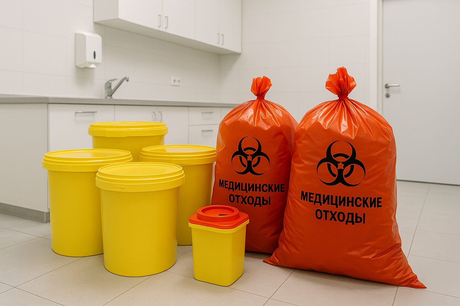 Утилизация медицинских и биологических отходов в Троицке – вывоз, сбор, лицензия, цены от 12 руб. – ПроМусор