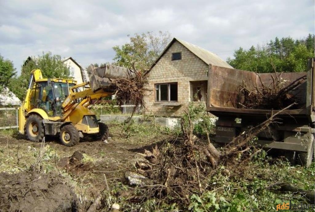 Уборка участков от мусора любой сложности в Троицке в октябре