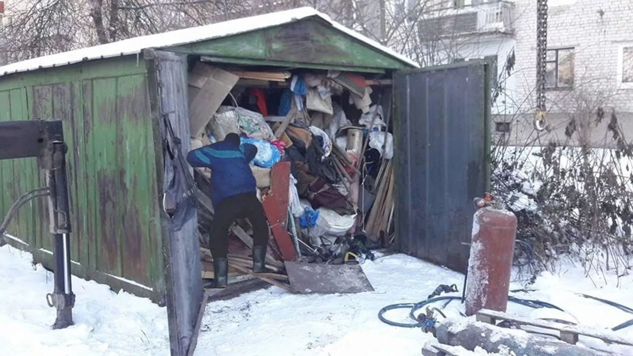 Вывоз мусора из гаража с гарантией чистоты в Троицке в октябре